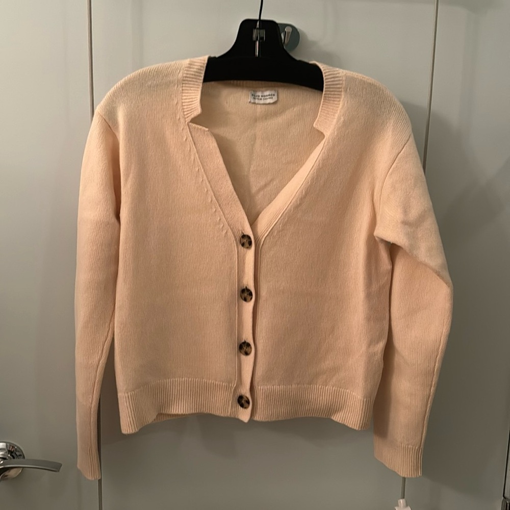 Club Monaco cashmere sweater cardigan